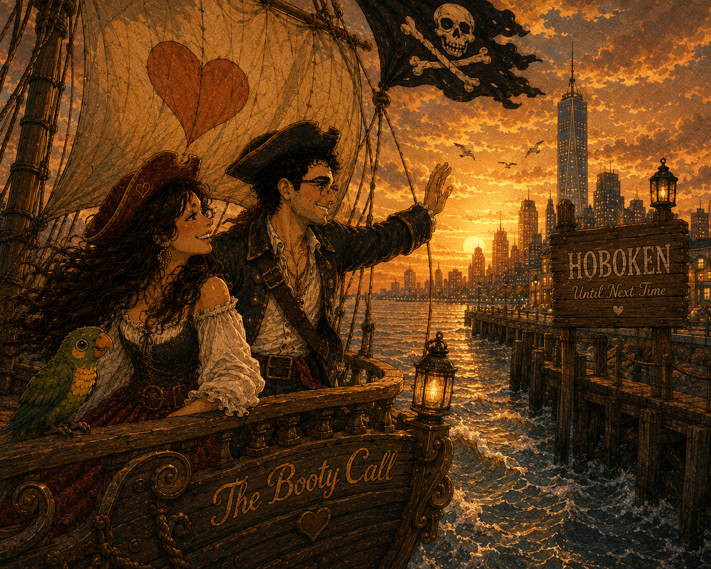 Setting sail from Hoboken