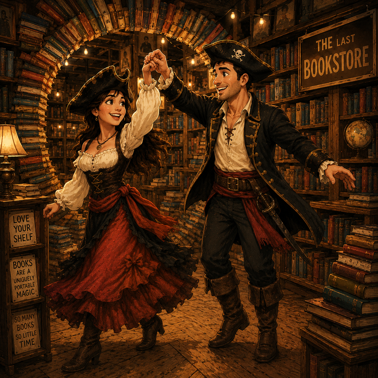 Dancing at The Last Bookstore